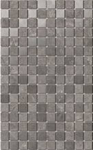 MM6361 | Декор Гран Пале серый мозаичный 25х40