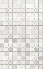 MM6359 | Декор Гран Пале белый мозаичный 25х40
